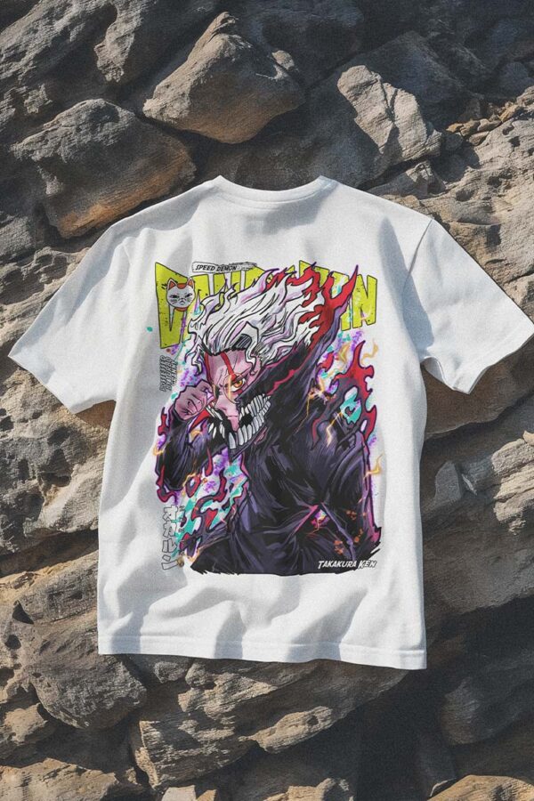 Okarun Oversized Classic T-Shirt - Image 2