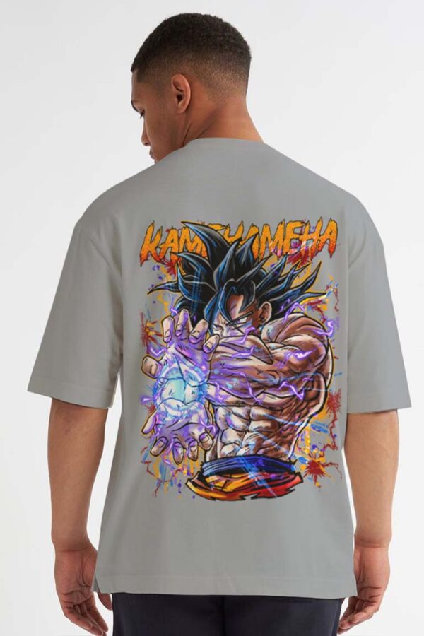 Goku Kamehameha Oversized Classic T-Shirt - Image 4