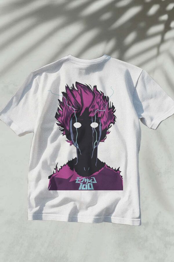 Mob Psycho 100 – Premium Cotton Anime Tee - Image 2