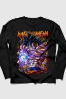 Goku Kamehameha Full Sleeve T-Shirt