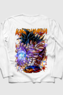 Goku Kamehameha Full Sleeve T-Shirt