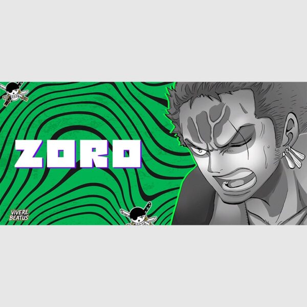 Roronoa Zoro Gaming Mousepad – One Piece Gaming Mouse Pad (80x33 CM) - Image 3