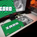 Roronoa Zoro Gaming Mousepad – One Piece Gaming Mouse Pad (80x33 CM)